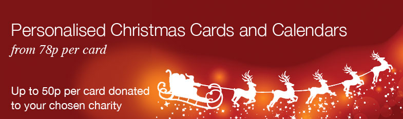British Heart Foundation Charity Christmas Cards 2014 Banner