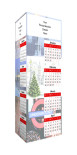 London Folding Desk Calendar