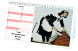 Banksy<br>Long CD Calendar