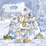 Santa & Snow Family