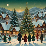 Gathering Around the Tree
